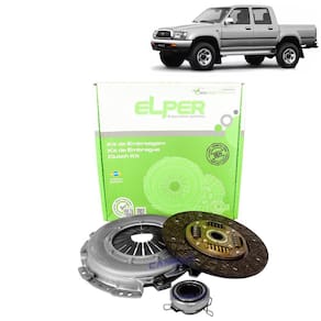 KIT EMBREAGEM 236mm 21EST TOYOTA HILUX 2.8L DIESEL ASPIRADO 77CV 2001 A 2004/HILUX 3.0L DIESEL ASPIRADO 90CV 2001 A 2004