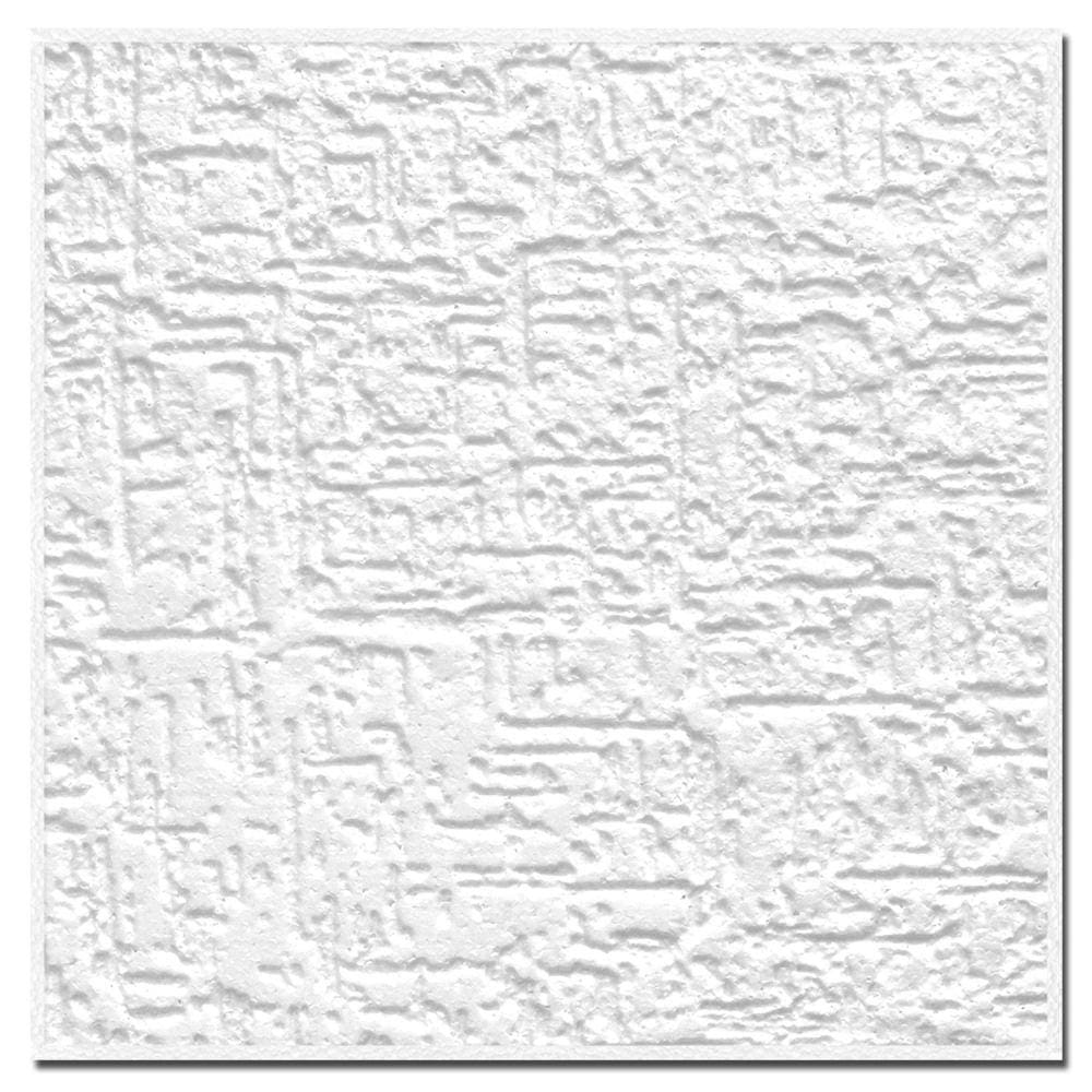Revestimento Decorativo Poliestireno Parede e Teto D80 HomEstar - caixa com 8 m - Branco