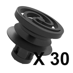 Kit 30 Grampos Presilhas Forro Porta Passat 98 99 2000 2001 2002 2003 2004 2005