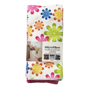 Kit Panos de Microfibra Multiuso 4 un. Modelo 3 - Quanhe