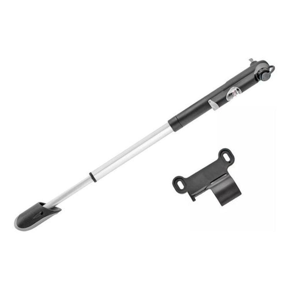 Bomba Bicicleta Giyo GP 61A Aluminio Com Manômetro 120 psi