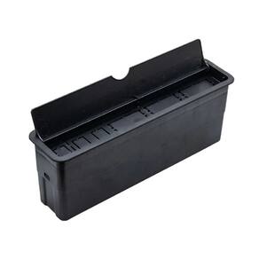 Caixa De Embutir Para Mesa Móveis Sem Tomada Virgem Slim Com Fundo Preto