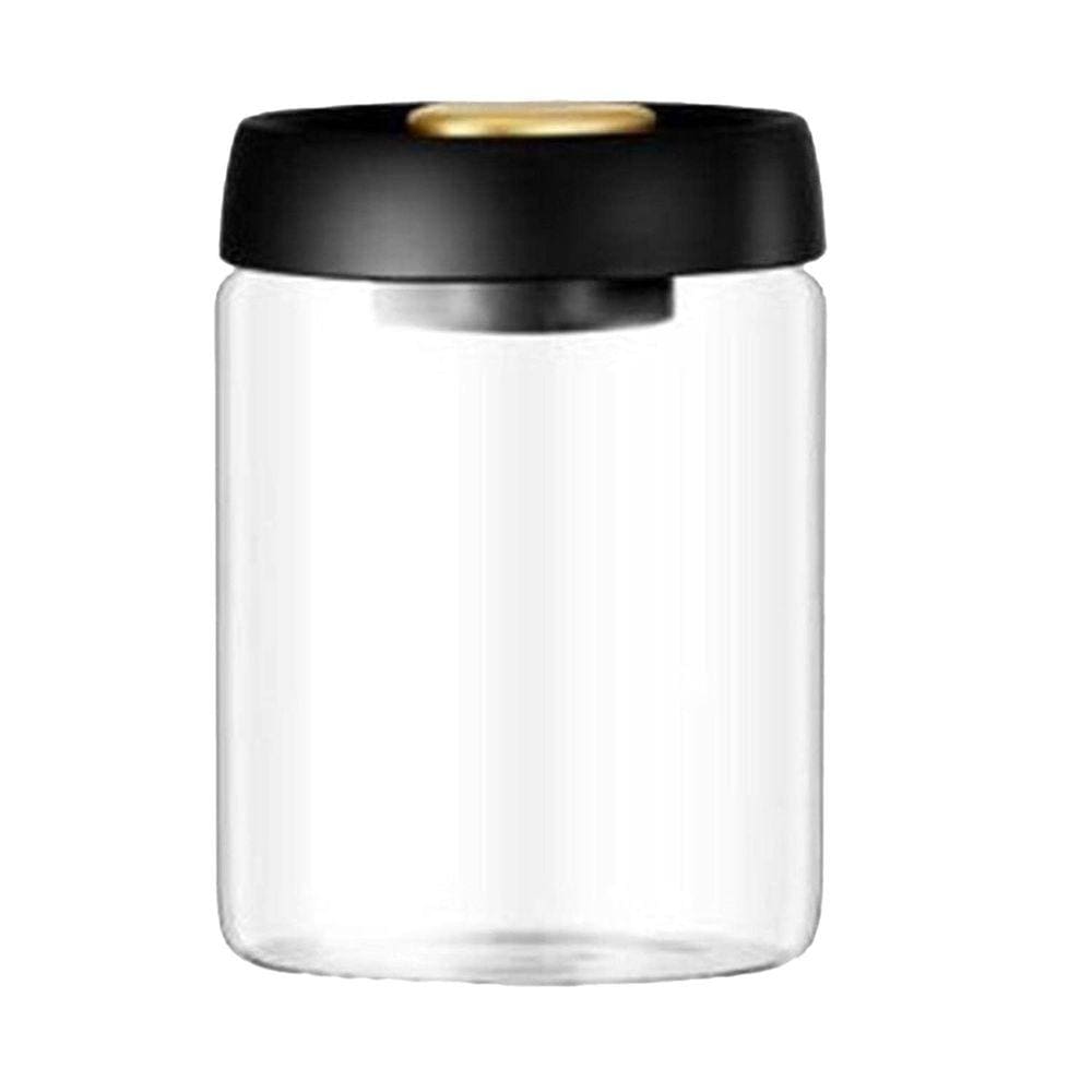 Pote de Vidro Hermético com Fechamento toque na Tampa 900ml