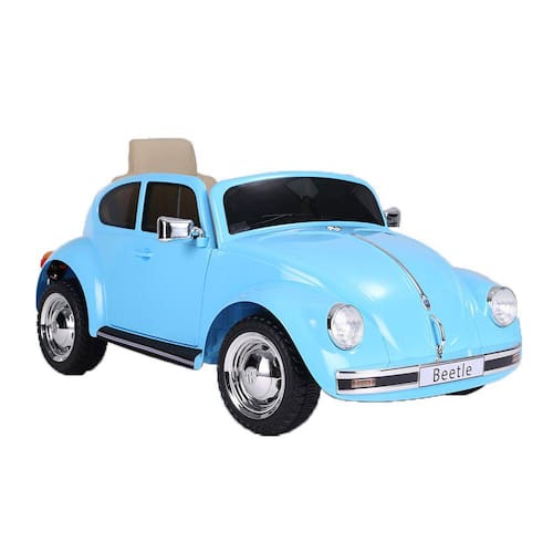 Carro Elétrico Infantil Fusca Beetle 12V Verde com Controle Remoto