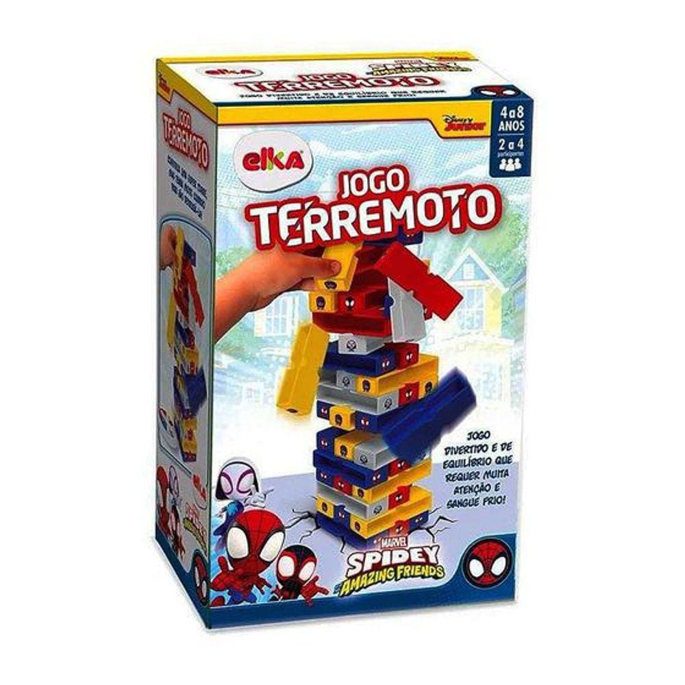 Jogo - Terremoto Spidey ELKA