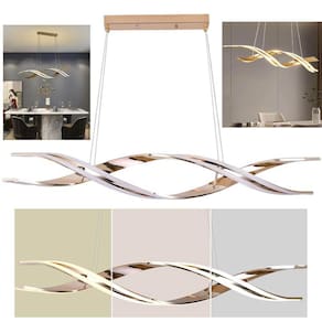 Lustre Luminaria Pendente Molecular DNA 76W Espiral Led Decoraçao Sala Quarto Casa Loja Comercio Restaurante Recepçao