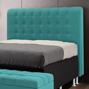 Cabeceira Rana 195 / Sued Azul Turquesa