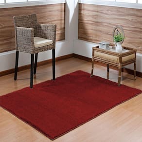 Tapete Decorativo 1,50m x 2,00m Vermelho Oasis Classic