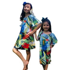 Vestido arara azul
