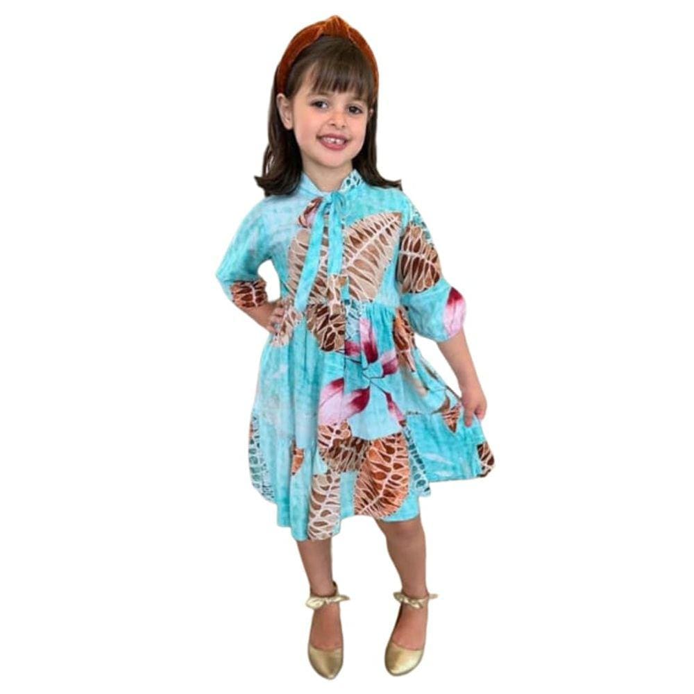 Vestido Celeste