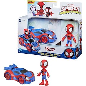 Boneco Homem Aranha E Carro Spidey Marvel - F1940