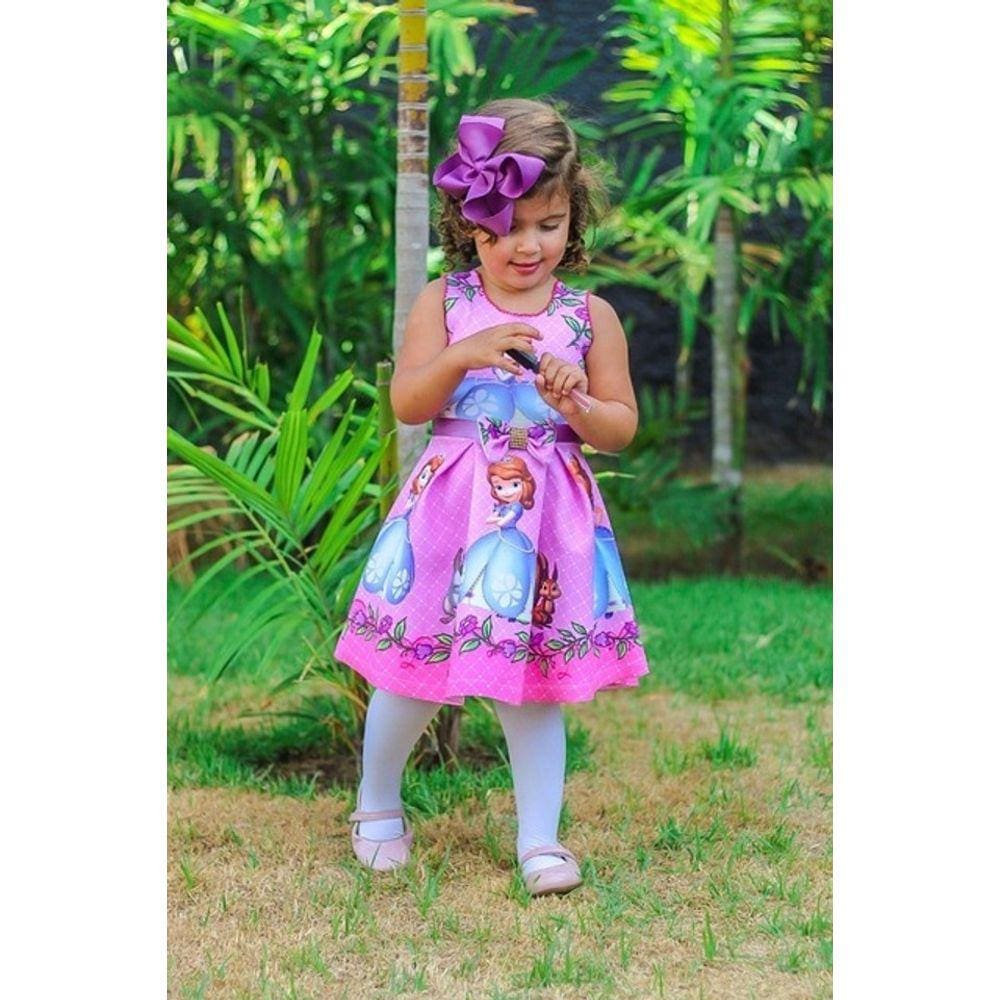 Vestidos Princesa Sofia 1 Ano