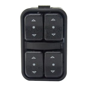 Botão do Vidro Elétrico Astra Celta Corsa Meriva Prisma Zafira Lado Motorista Led Laranja 12 Vias - Gauss - GE2064