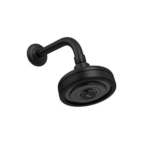 Chuveiro Deca Acqua Plus 1990.BL.STD.MT Parede Black Matte