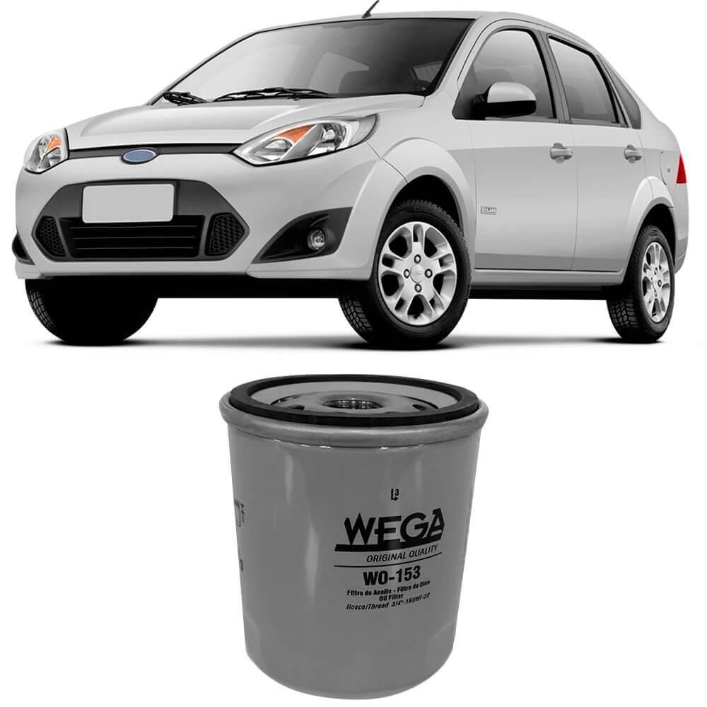 Filtro Óleo Ford Fiesta Sedan 1.6 2011 A 2015 Wega
