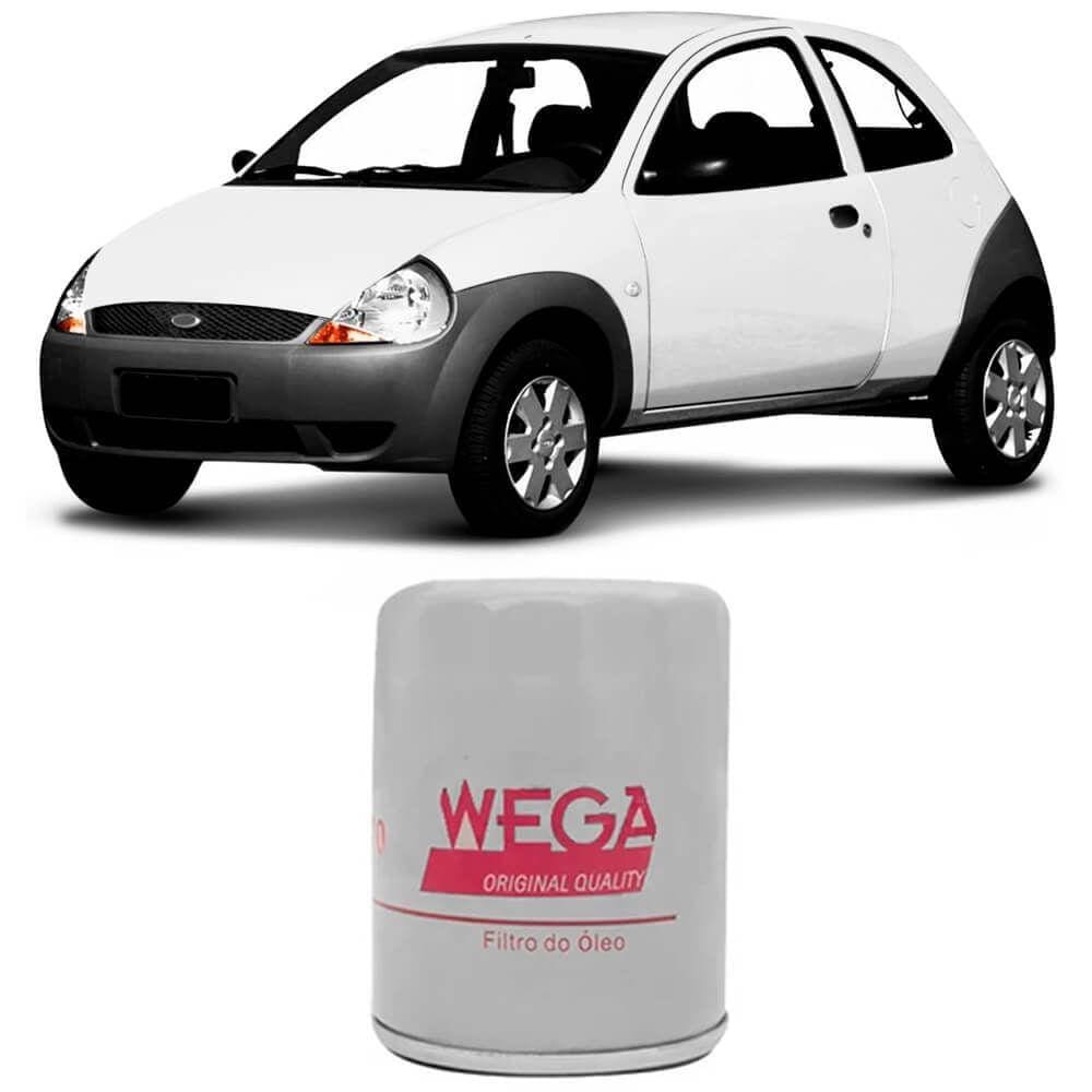 Filtro Óleo Ford Ka 1.6 2001 A 2007 Wega