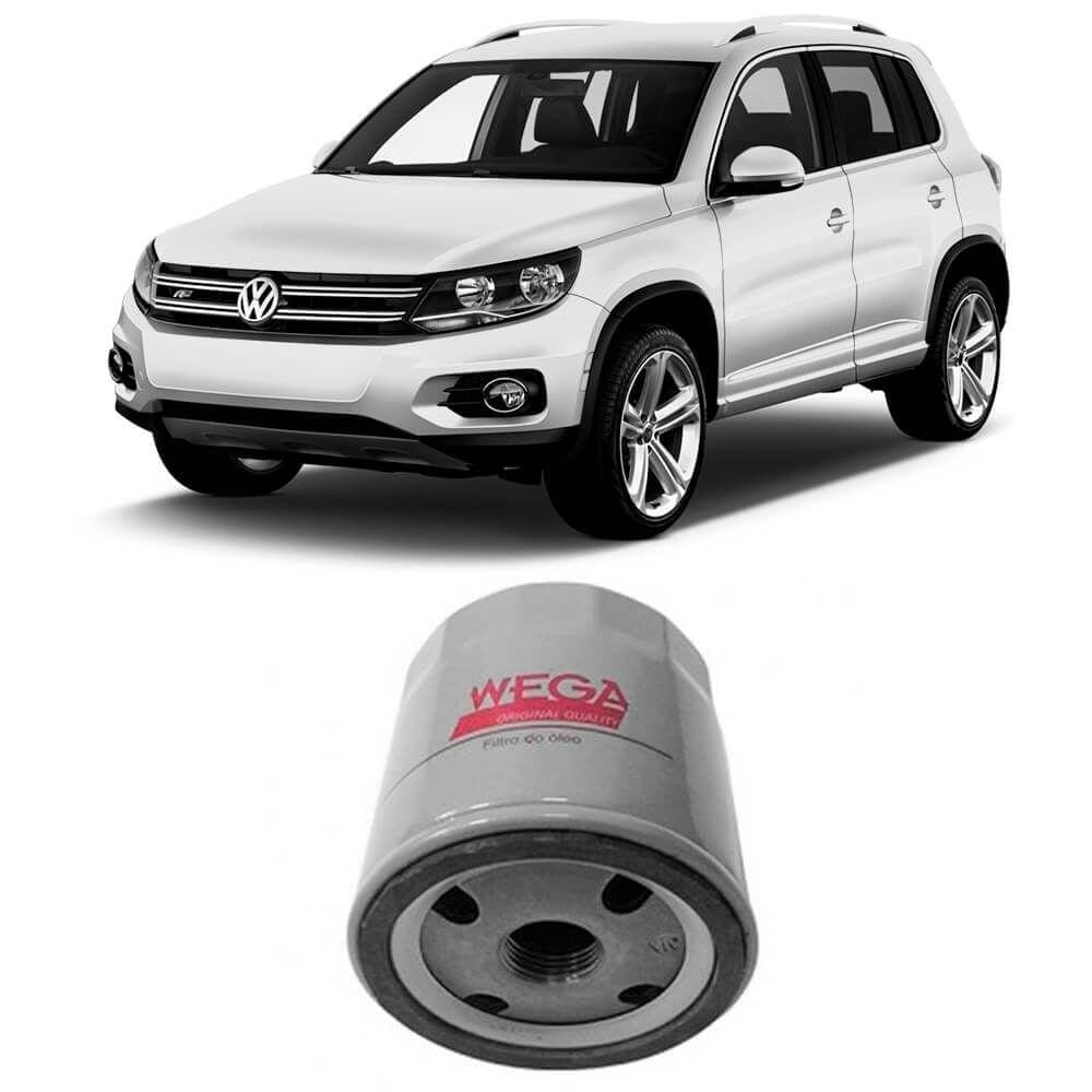 Filtro Óleo Volkswagen Tiguan 1.4 2017 Wega