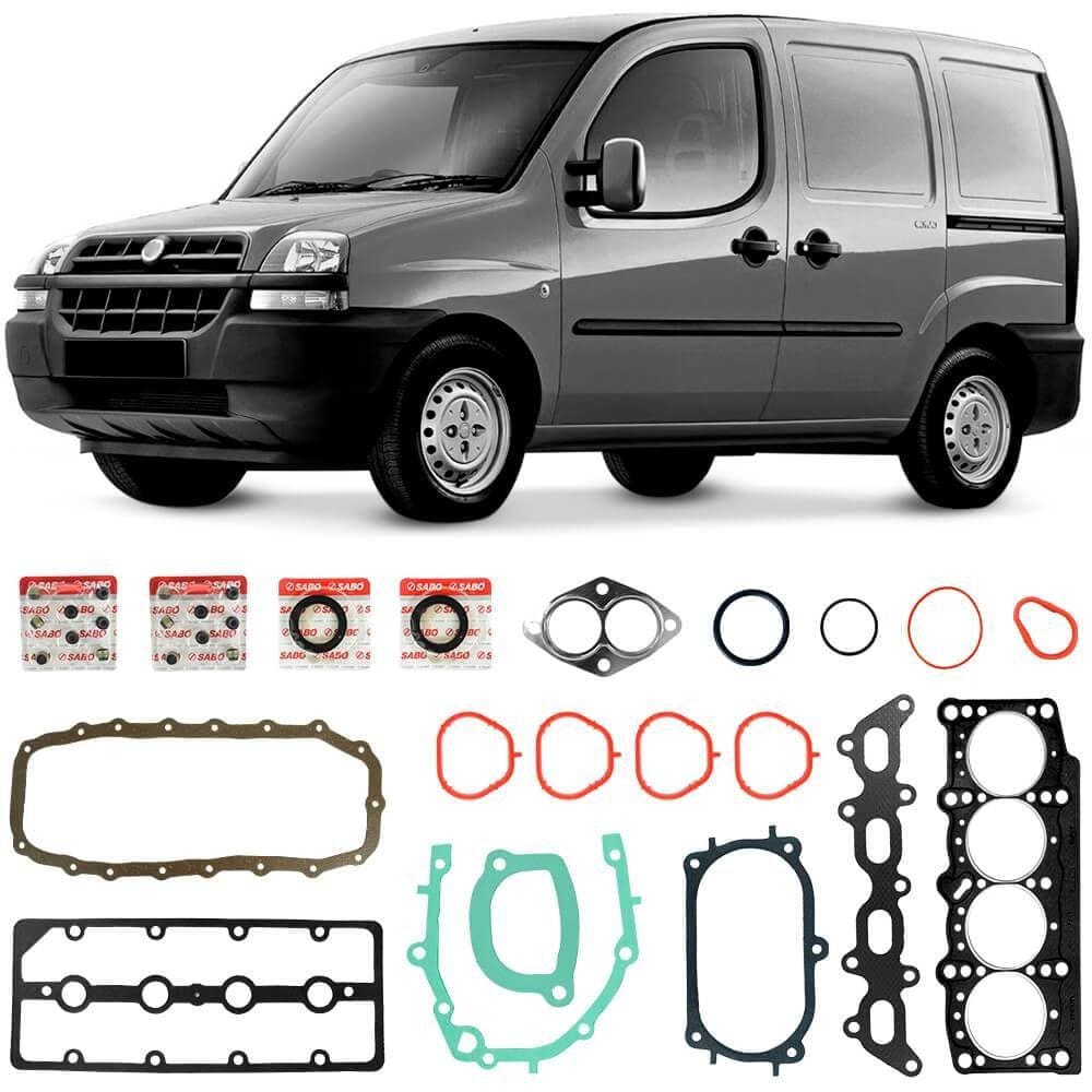 Jogo Junta Motor Fiat Doblo 1.3 2002 A 2006 Completo Sabó