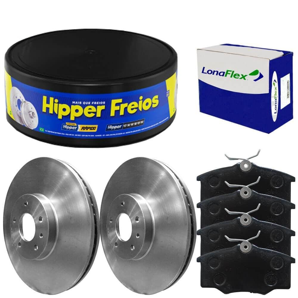 Kit Pastilha Disco Freio Sprinter 2006 A 2018 Dianteiro Vent