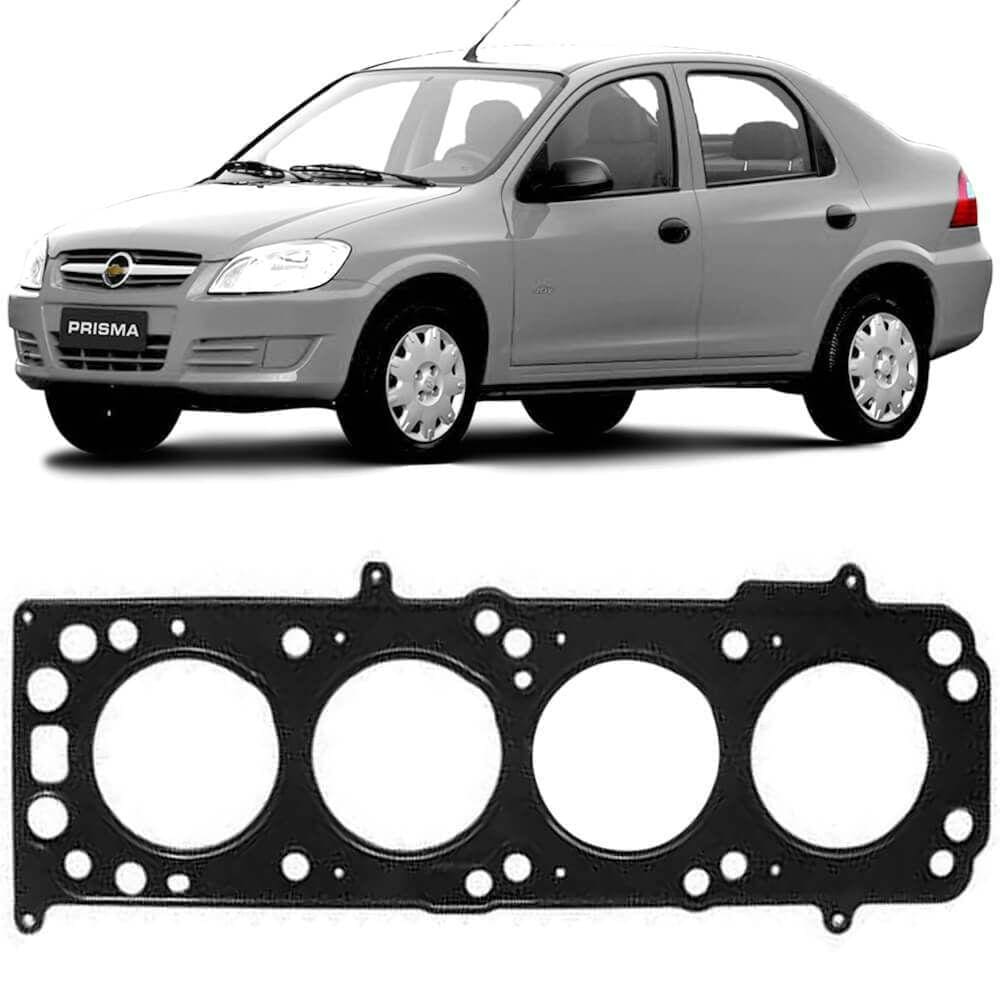 Junta Cabeçote Motor Chevrolet Prisma 2009 A 2018 Metálica