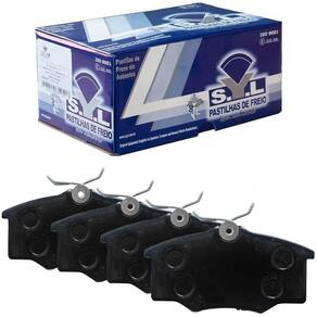 Kit Pastilha Freio Blazer 2005 A 2009 Dianteira Varga Syl