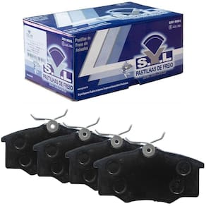 Kit Pastilha Freio Gol G2 96 97 98 99 2000 Dianteira Syl