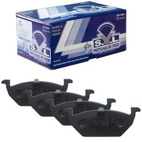 Kit Pastilha Freio Polo Sedan 10 11 12 13 14 2015 Dianteira
