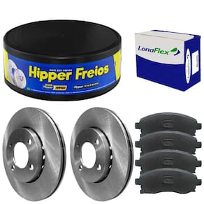 Kit Pastilha Disco Corsa 1.8 2002 A 2009 Dianteiro Ventilado