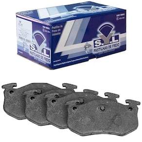 Kit Pastilha Freio Traseiro Syl Peugeot 207 Sw 2009 2010 2011 2012 2013 Bendix