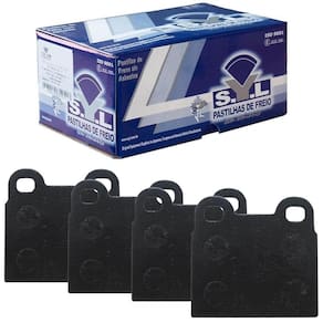Kit Pastilha Freio Zafira 2001 A 2012 Traseira Teves Syl