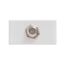 Módulo Para Tomada Tv Sat Coaxial Direta Tramontina Branco 57115/042