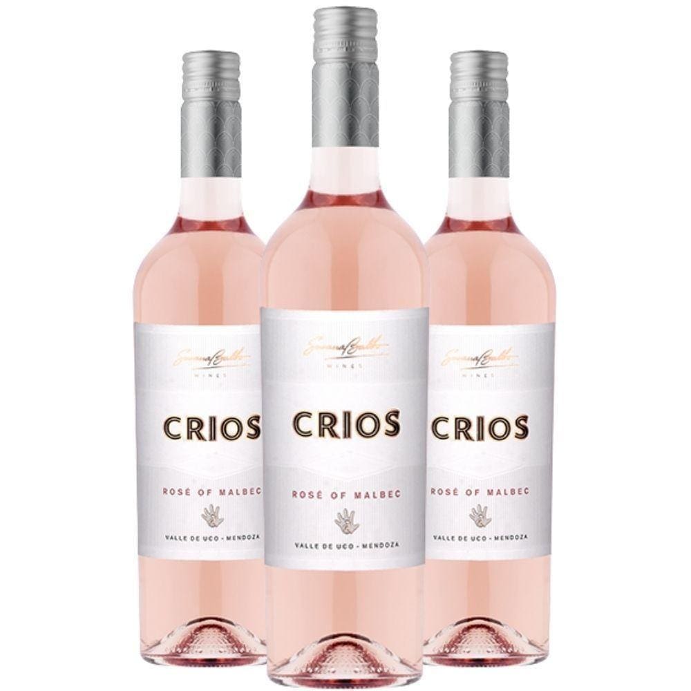 Vinho Susana Balbo Crios Malbec Rosé 750ml (3 Unidades)
