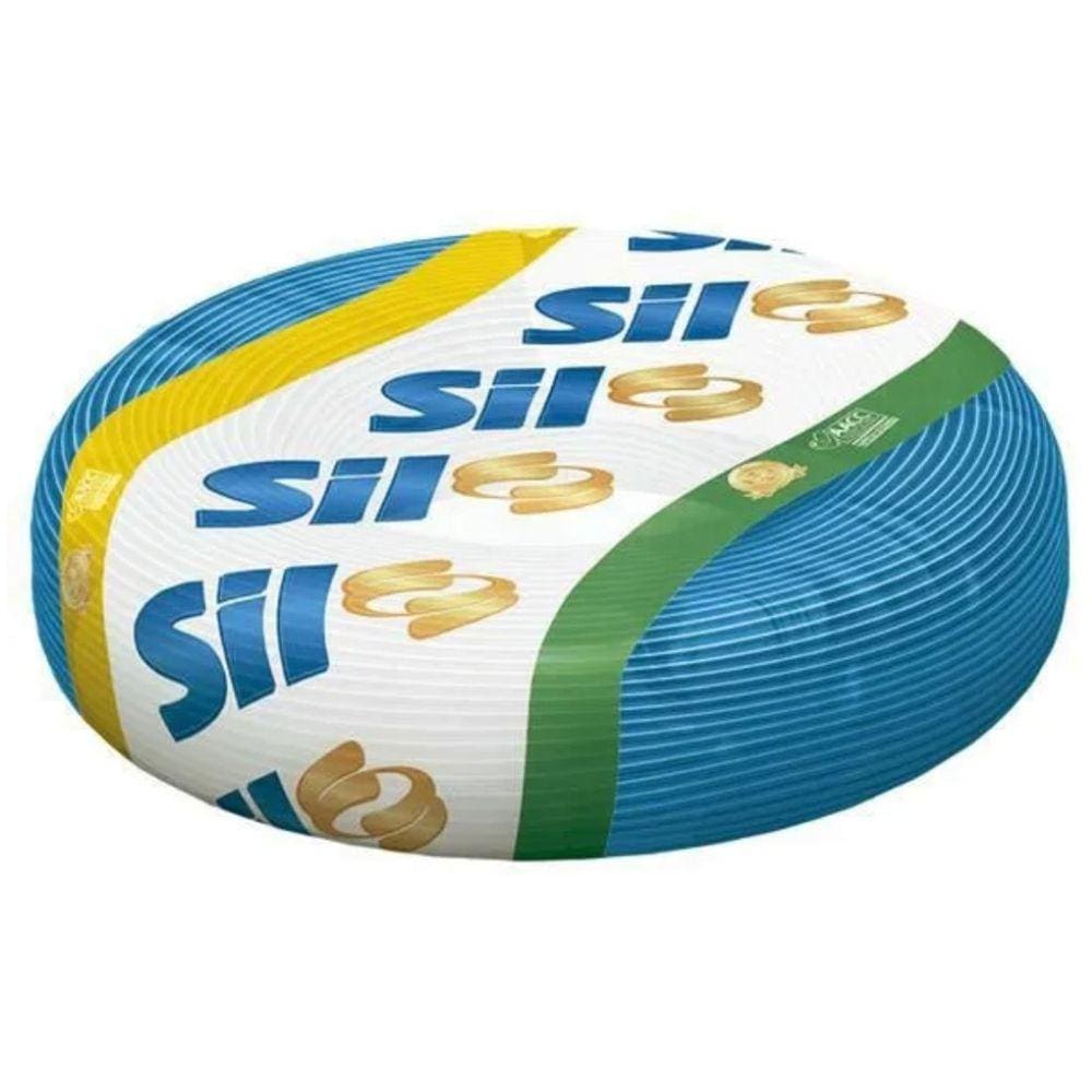Cabo Flexivel 750V 6,0 100M Azul Sil