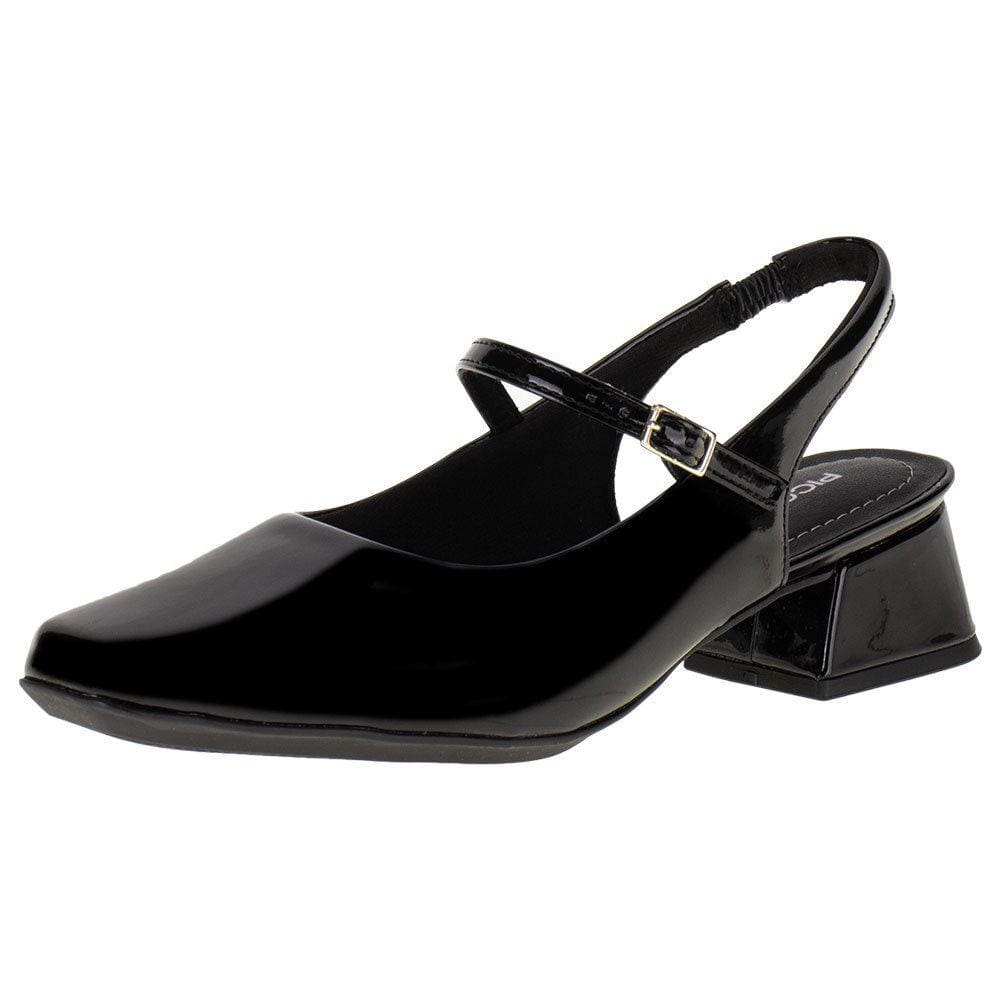Sapato Feminino Salto Grosso Piccadilly - 160070