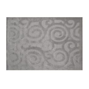 Tapete J Serrano Realce Snail 1,00m x 1,50m Cinza