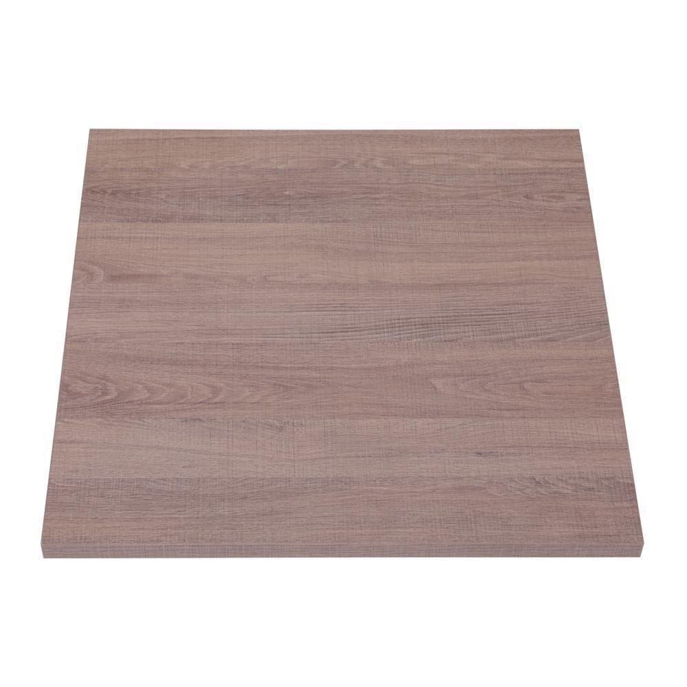 Tampo Quadrado 80 Cm Imbuia