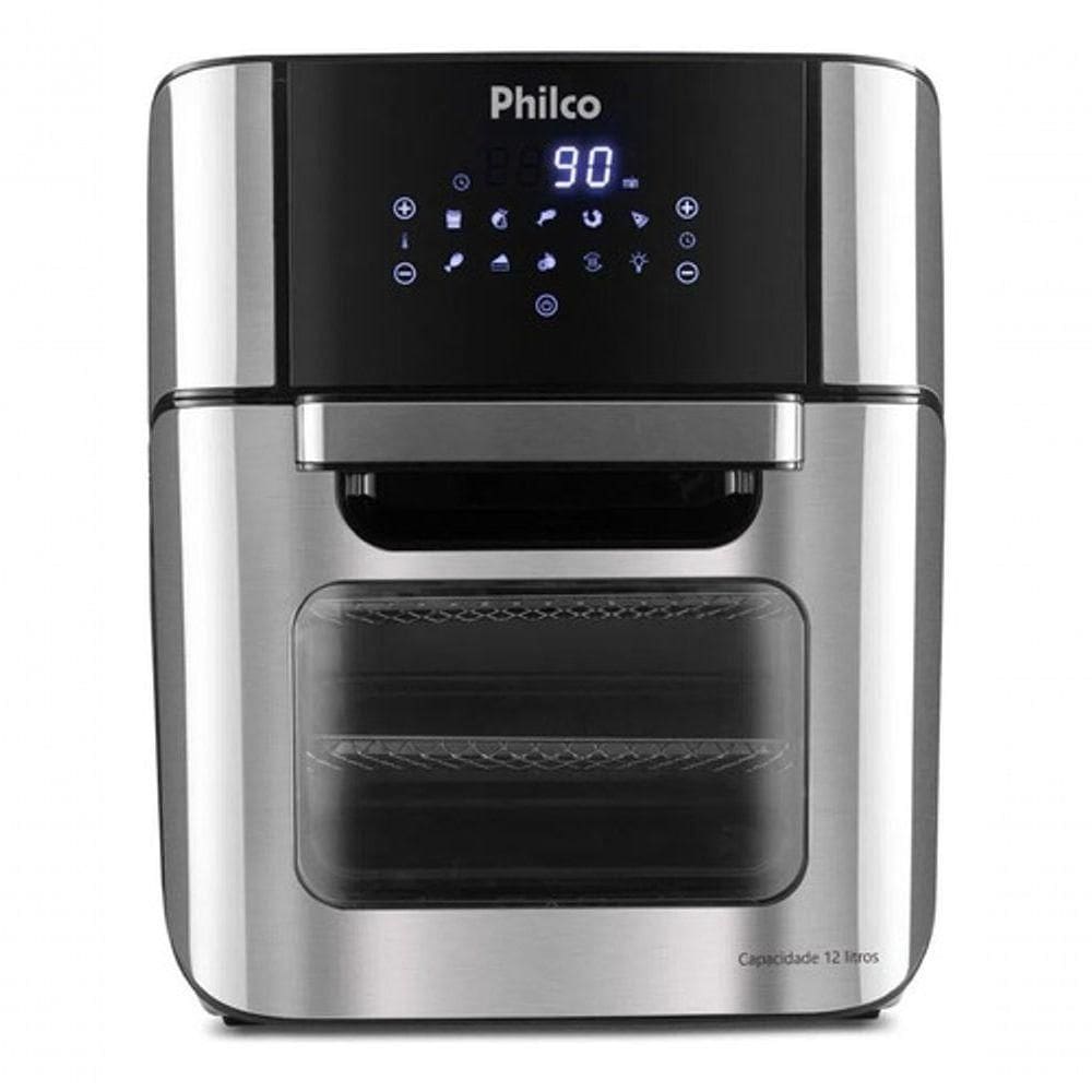 Fritadeira Air Fryer Oven Philco Pfr2250v 4 Em 1 12l 1800w. Voltagem:220v