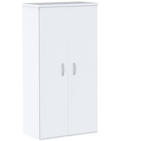 Armário Alto Pe25 Pandin 79,20 Cm (Largura) Em Mdp Liso Branco Com Duas Portas