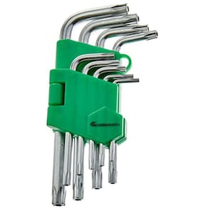 Kit Ferramenta Jogo 9 Chaves Hexalobular P/ Parafusos