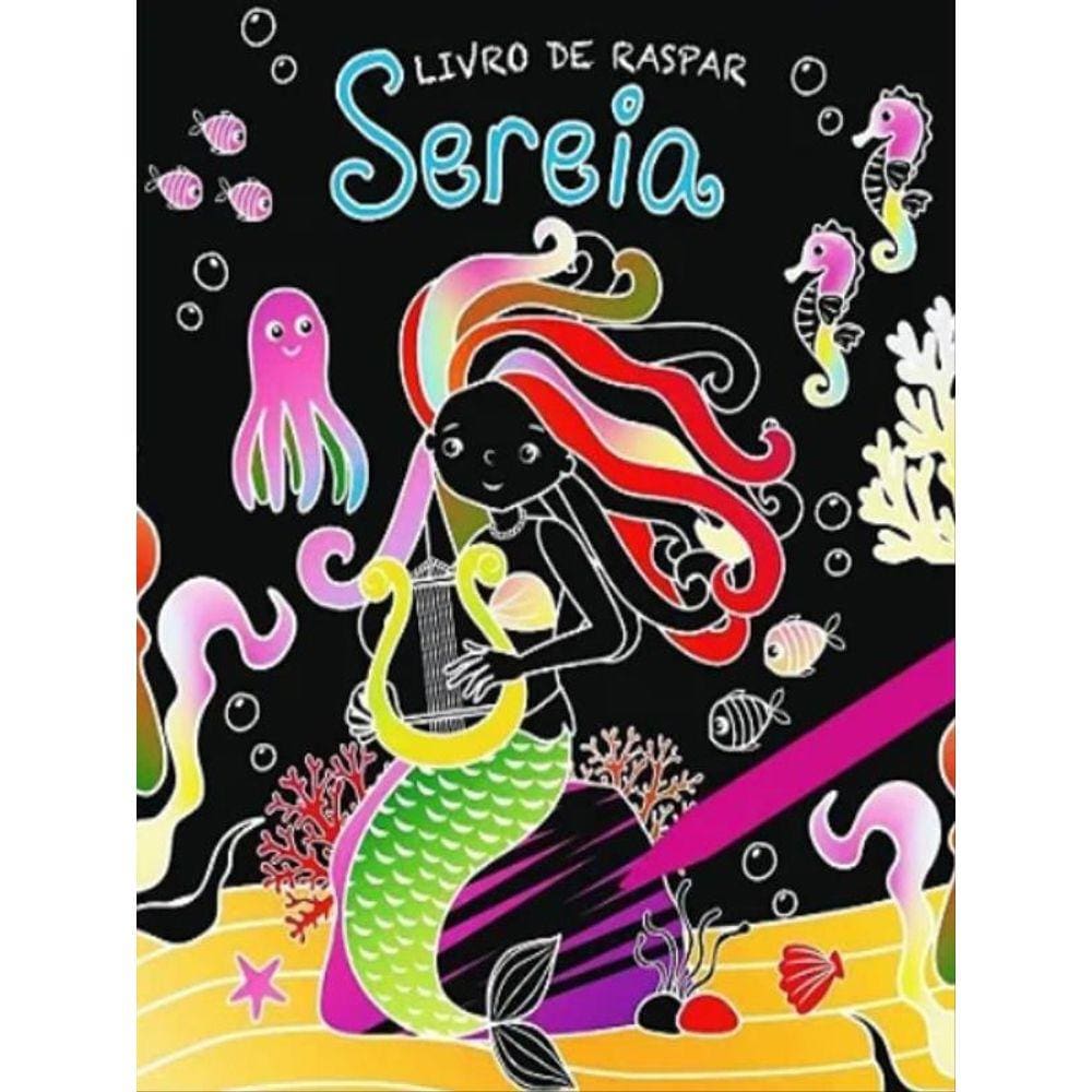 Livro De Raspar - Sereias