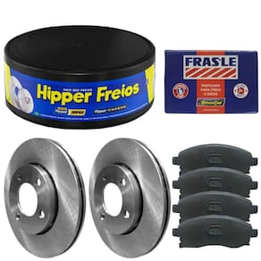 Kit Pastilha Disco Freio Peugeot 208 2016 A 2017 Dianteiro
