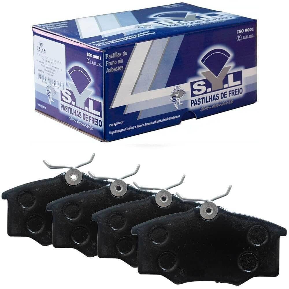 Kit Pastilha Freio Peugeot 306 98 99 2000 Dianteira Trw Syl