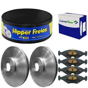 Kit Pastilha Disco Focus 2.0 16v 2009 A 2011 Dianteiro Vent
