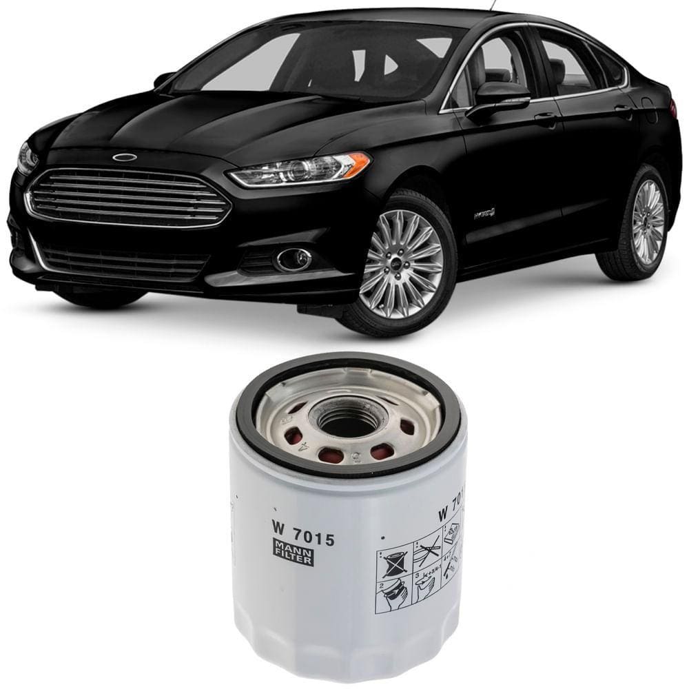 Filtro Óleo Ford Fusion 2.0 2.5 2013 A 2017 Mann