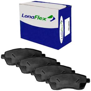 Kit Pastilha Freio Cerato 2009 A 2018 Tras Mando Lonaflex