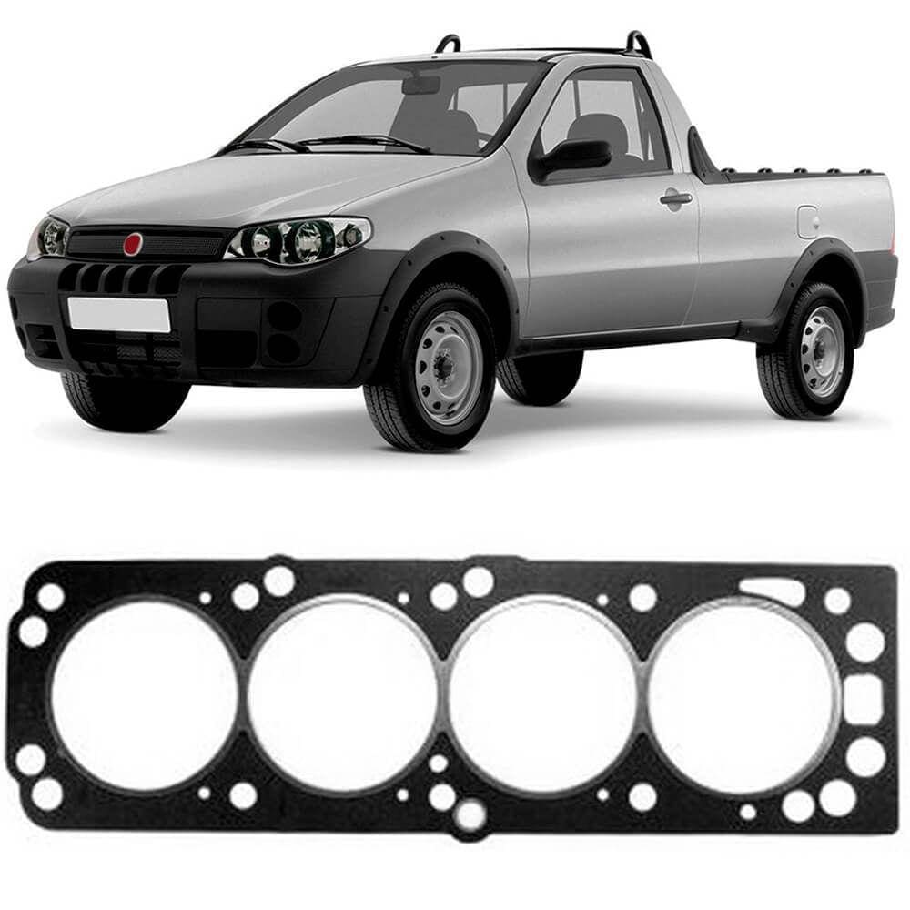 Junta Cabeçote Motor Strada 1.8 8v 2003 A 2010 Fibra