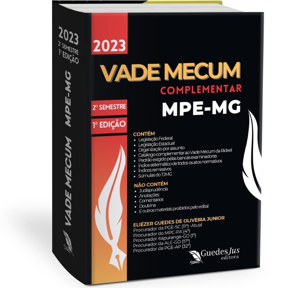 Vade Mecum MPE-MG (capa comum)