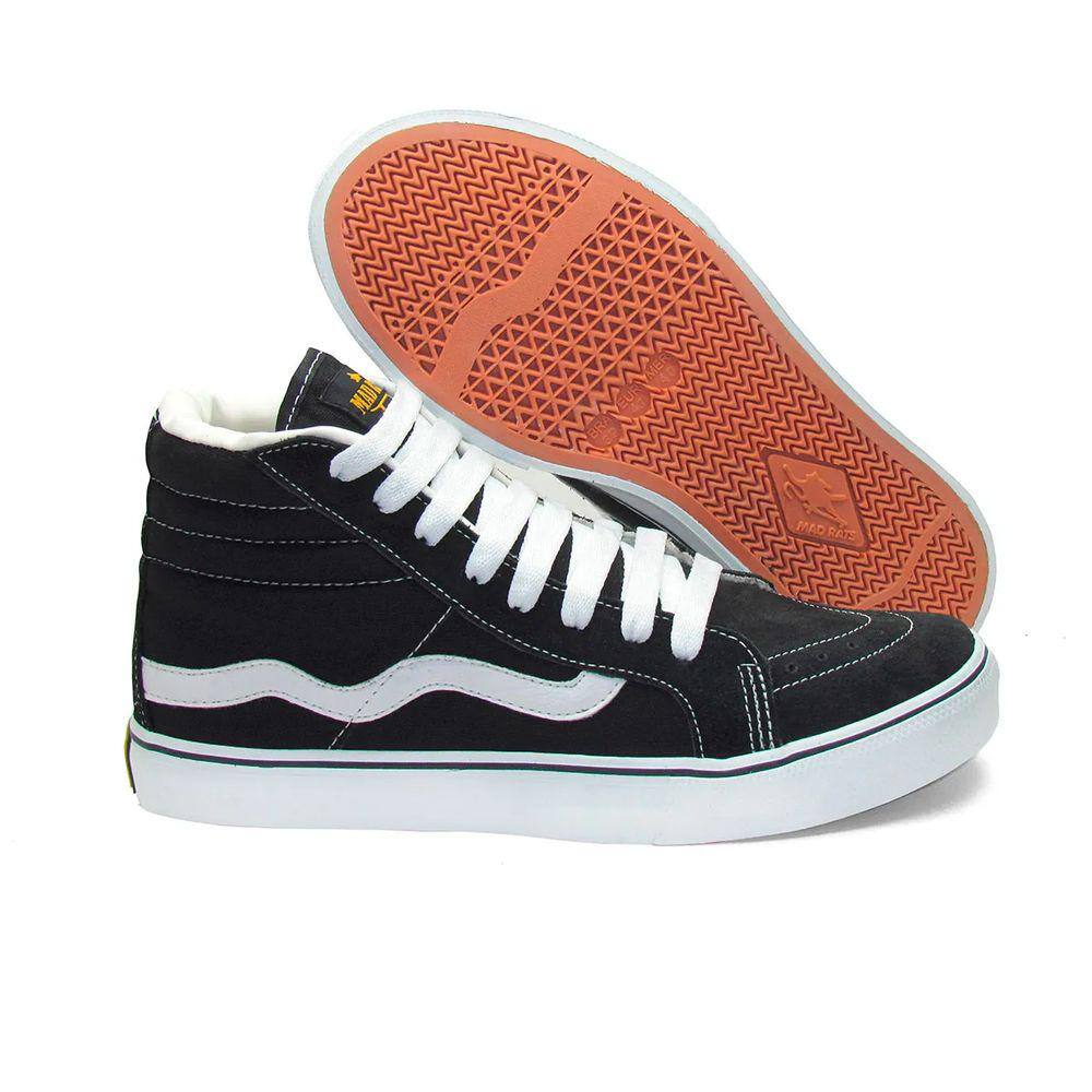 Tênis Old Skool Preto Crepe Mad Rats