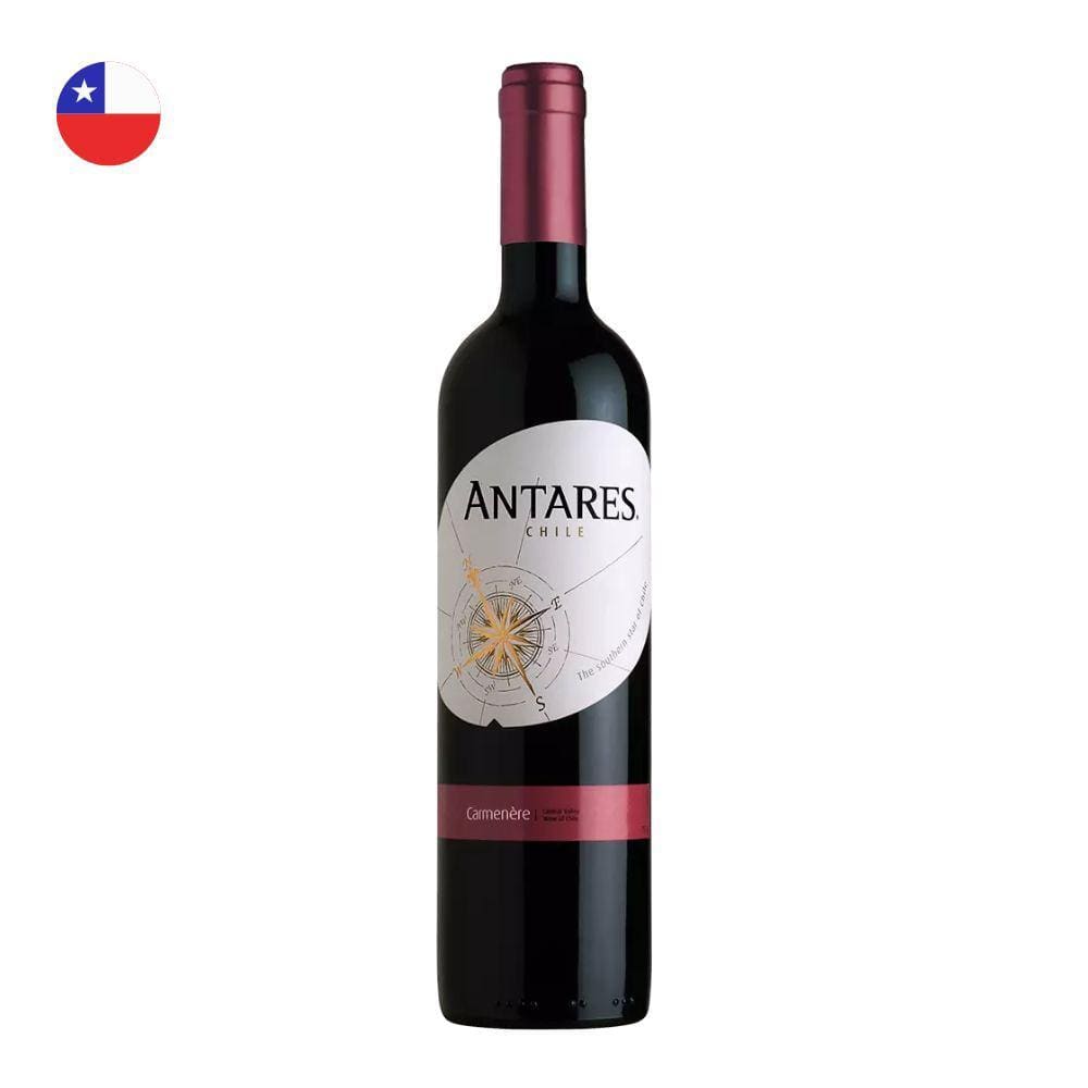 Vinho Antares Carmenère Tinto Chile 750ml