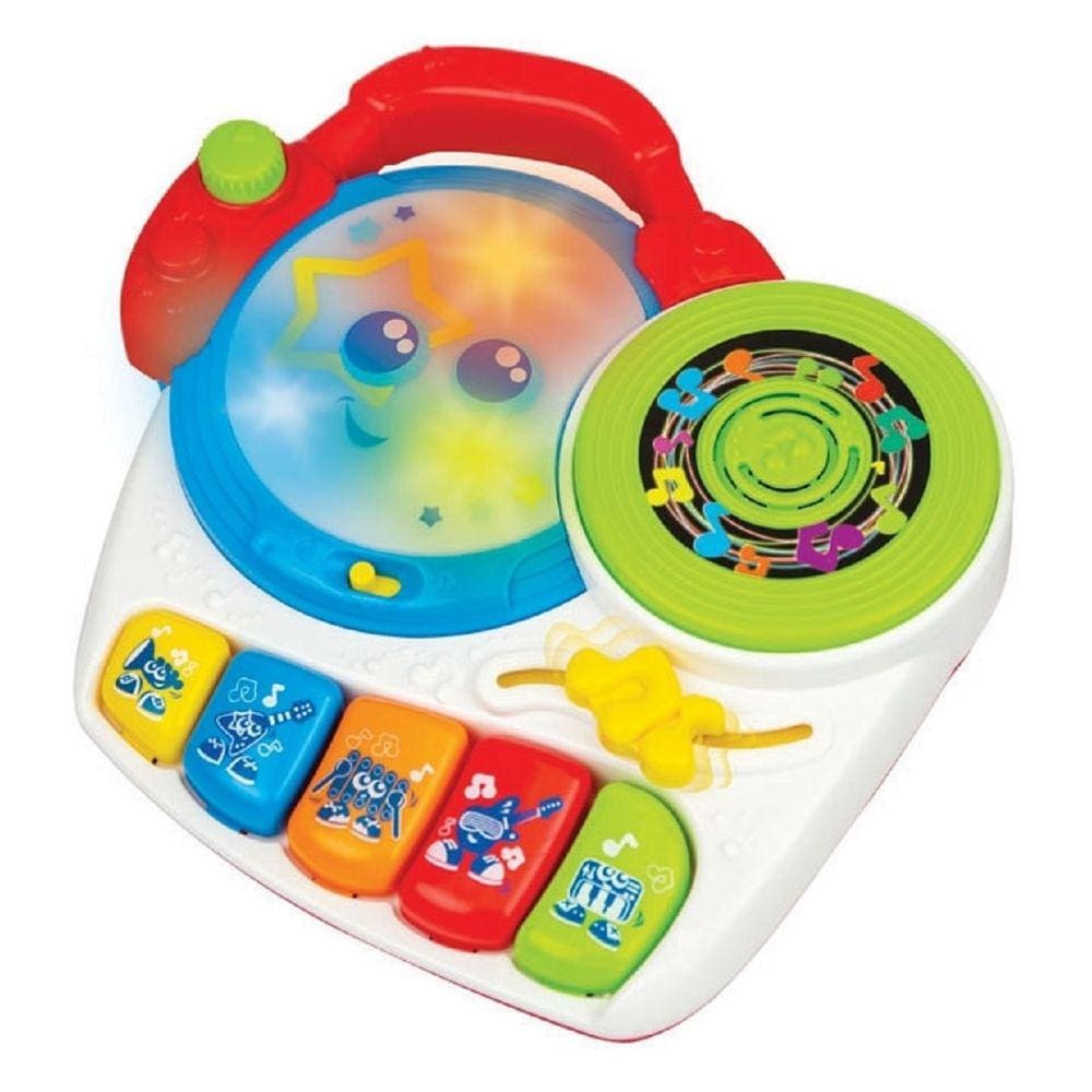 Brinquedo Magic lights dj Mixer Baby 1801 - Tes toys